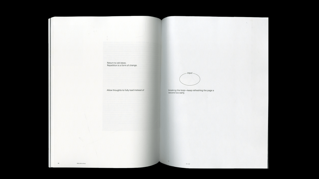 Scan of While We're Here