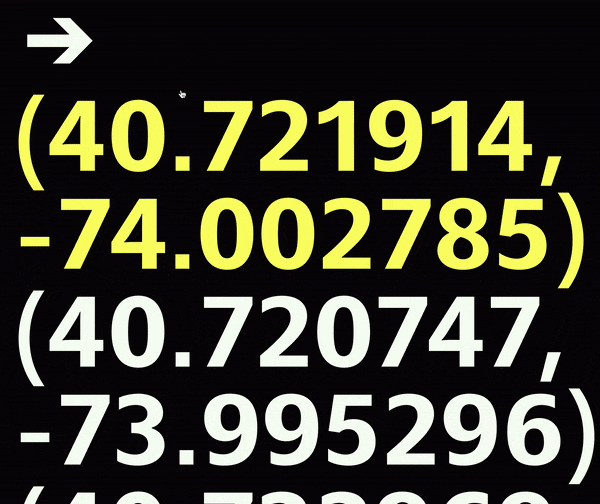 Editorial data visualization of reported graffiti incidents in Manhattan from January 1, 2022, to January 5, 2022, and their	corresponding resolutions.